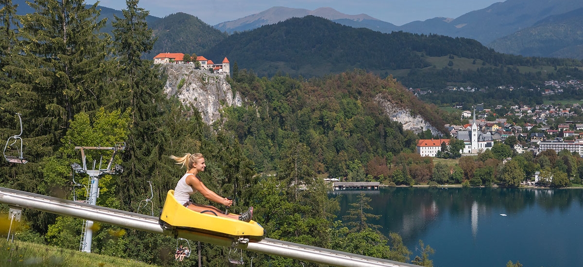 Straža Bled, Poletno sankanje